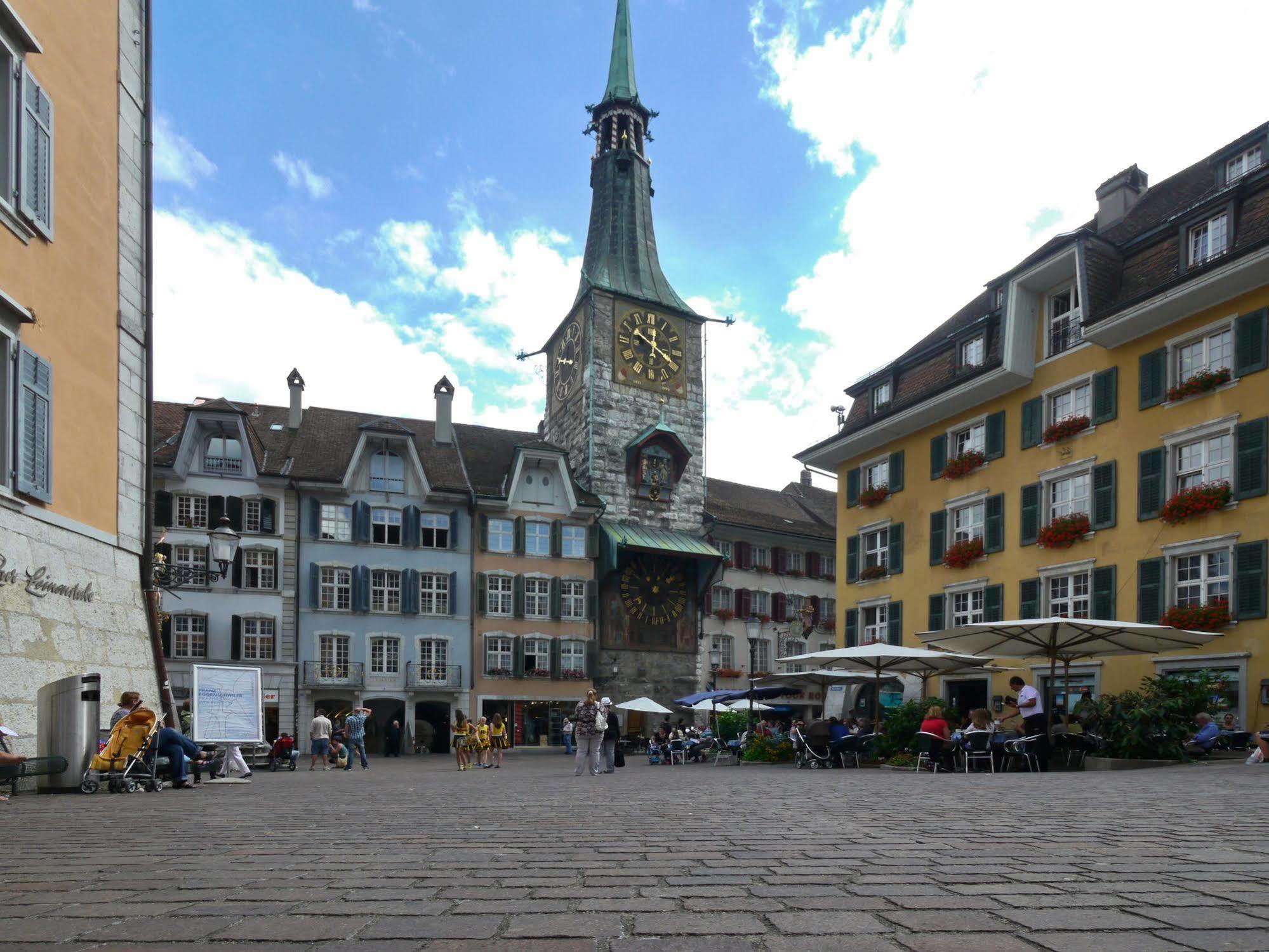 Baren Self Check-In Hotel Solothurn Exterior foto